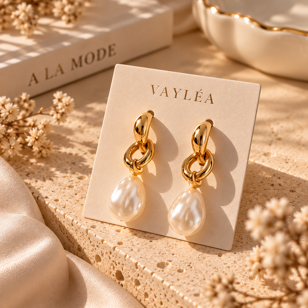 Boucles d'oreilles Perla